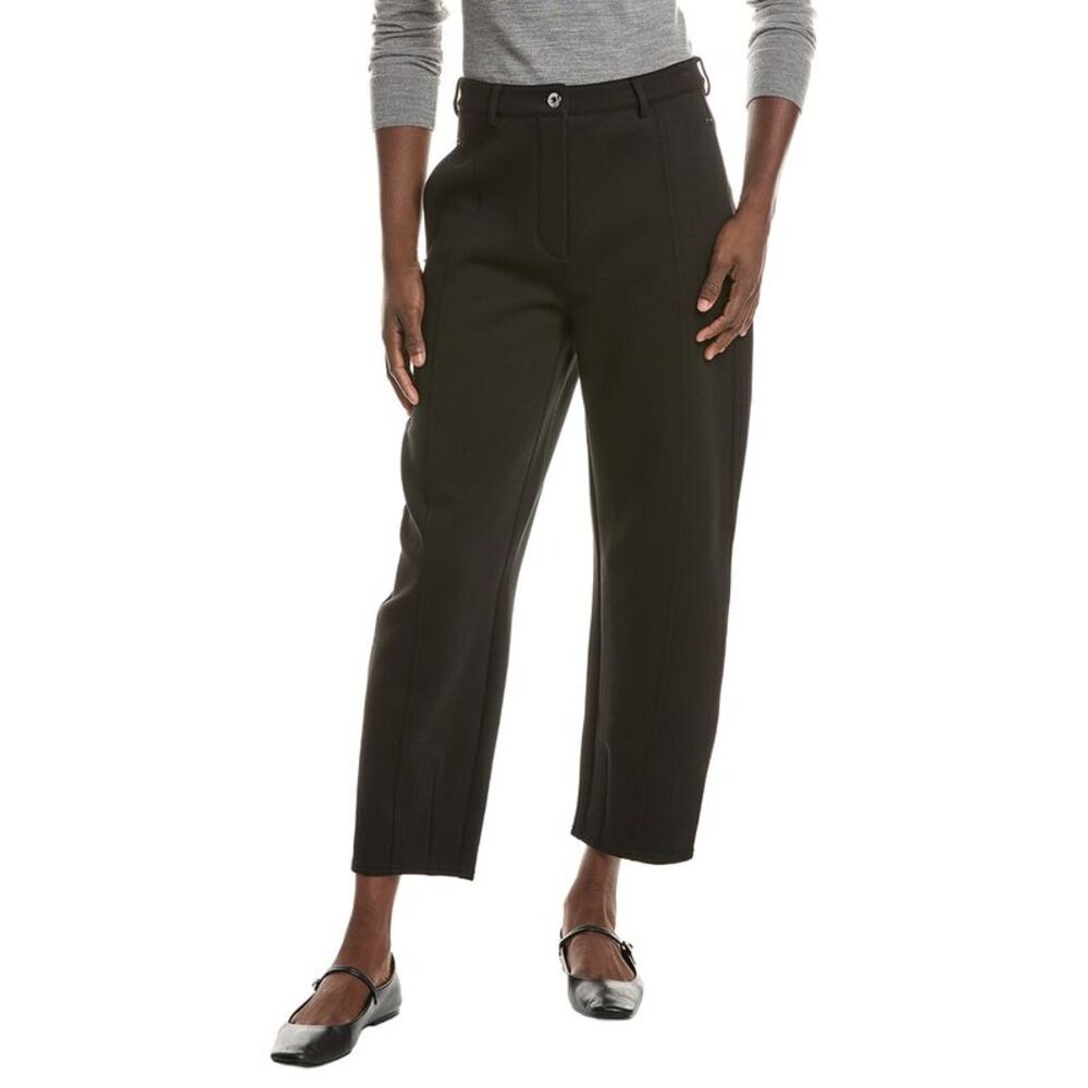 Max Mara Womens Mm By  Pulvino Jersey Trouser, Black